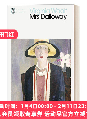 英文原版 Mrs Dalloway 达洛维夫人 伍尔夫 企鹅现代经典 Penguin Modern Classics 英文版 进口英语原版书籍