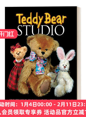 英文原版 Teddy Bear Studio Create Your Own Handcrafted Heirlooms 泰迪熊制作工作室 制作自己的手工传家宝 英文版 进口英语书