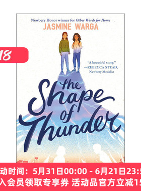 英文原版 The Shape of Thunder 雷的形状 纽伯瑞奖得主贾丝明沃加 Jasmine Warga 英文版 进口英语原版书籍
