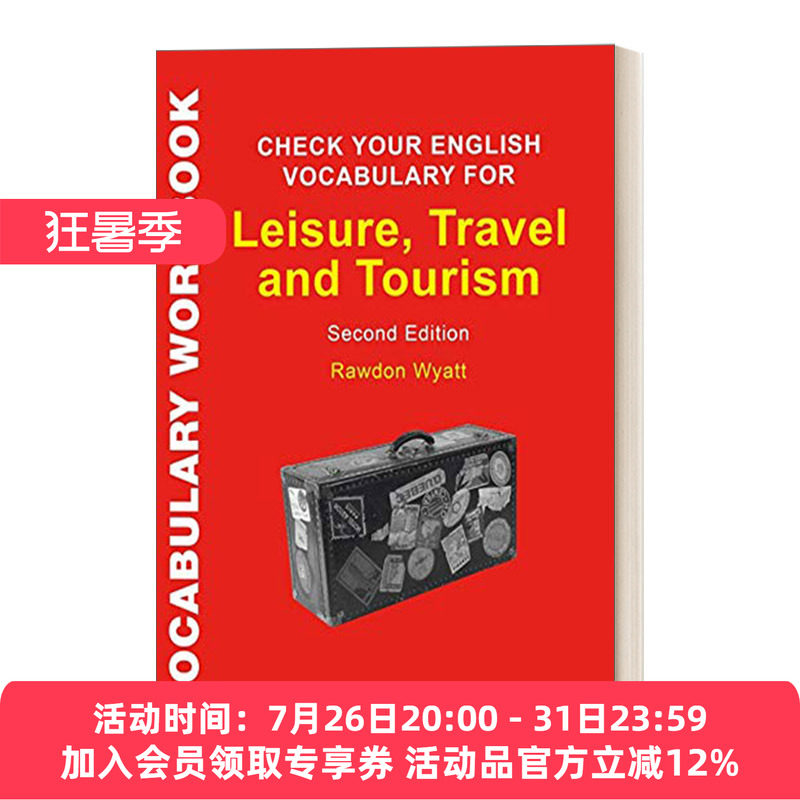 英文原版 Check Your English Vocabulary for Leisure Travel and Tourism 英语词汇能力自测+训练手册 旅游英语 英文版 进口书