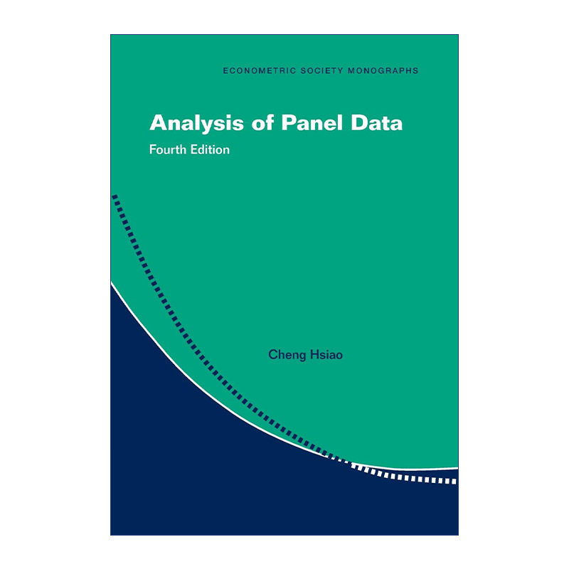 面板数据分析 英文原版 Analysis of Panel Data 萧政 剑桥计量经济学会专著系列 英文版 进口英语原版书籍