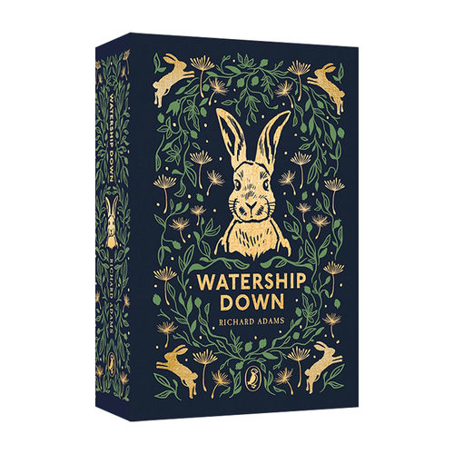 英文原版 Watership Down 兔子共和国 Puffin Clothbound Classics 精装海雀布纹经典 英文版 进口英语原版书籍
