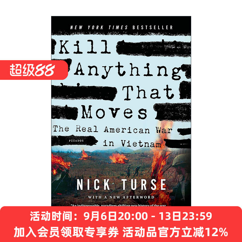 英文原版 Kill Anything That Moves 杀死一切会动的东西 美国人眼中的越南战争 英文版 进口英语原版书籍