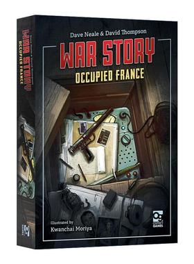 英文原版 War Story Occupied France 战争故事 占领法国 Osprey桌游谍战兵棋 英文版 进口英语原版书籍