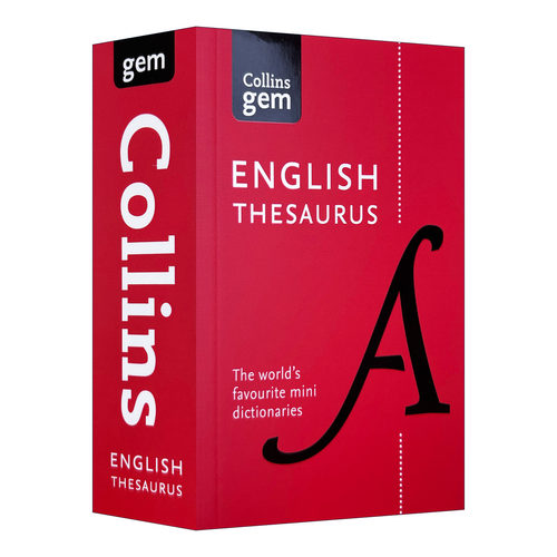 英文原版 Collins Gem English Thesaurus 柯林斯英语小词典 第8版 英文版 进口英语原版书籍