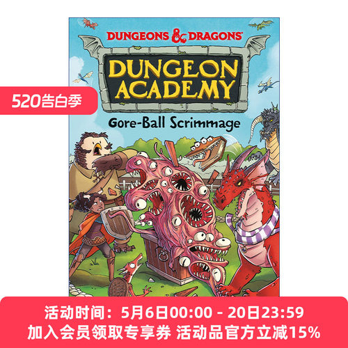 龙与地下城  英文原版 Dungeons & Dragons: Early Chapter Books #2 深水怪 彩色章节书 英文版 进口英语原版书籍