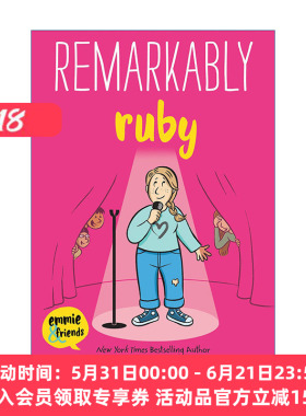 埃米和朋友们系列  英文原版 Remarkably Ruby 惊人的鲁比 中学冒险故事 英文版 进口英语原版书籍