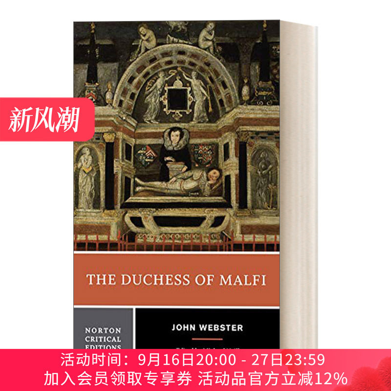 英文原版 The Duchess of Malfi The Duchess of Malfi 马尔菲公爵夫人 诺顿文学解读系列 Norton Critical Editions 进口书籍