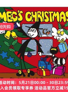 英文原版 Meg's Christmas 女巫麦格的圣诞节 英文版 进口英语原版书籍
