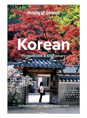 英文原版 Lonely Planet Korean Phrasebook and Dictionary 孤独星球韩国旅行常用语手册及词典 第9版 英文版 进口英语原版书籍