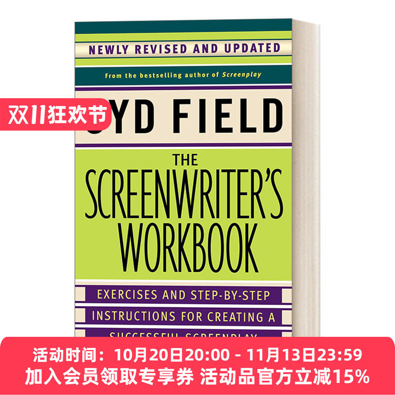 英文原版 The Screenwriter's Workbook 电影编剧创作指南 Syd Field悉德·菲尔德经典剧作教程 英文版 进口英语原版书籍