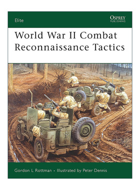 英文原版 World War II Combat Reconnaissance Tactics 二战战斗侦查战术 军事精锐系列 英文版 进口英语原版书籍