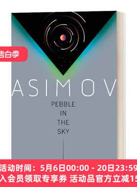 英文原版小说 Pebble In The Sky 苍穹一粟 银河帝国三部曲 Galactic Empire 3 英文版 进口英语原版书籍