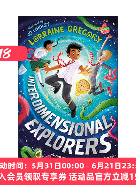 英文原版 Interdimensional Explorers 跨次元探险家 青少年太空冒险题材章节书 英文版 进口英语原版书籍