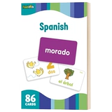 Английские оригинальные испанские флеш-карты для детей, забавные обучающие карточки, испанская английская версия