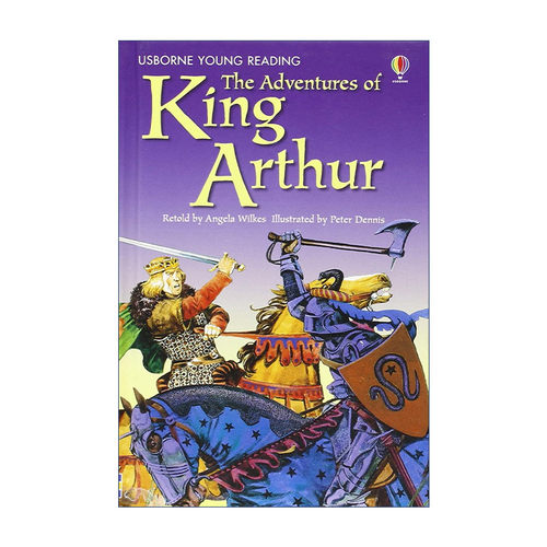 英文原版 Young Reading Series 2 The Adventures of King Arthur 亚瑟王的冒险 尤斯伯恩分级阅读 精装 英文版 进口英语原版书籍