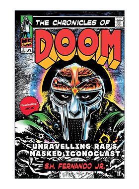 英文原版 The Chronicles of DOOM 说唱歌手MF DOOM传记 面具下的人生 英文版 进口英语原版书籍