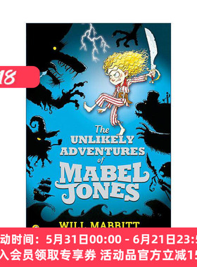 英文原版 The Unlikely Adventures of Mabel Jones 梅宝琼斯不可思议的冒险1 儿童奇幻冒险小说 英文版 进口英语原版书籍