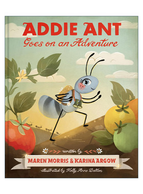 英文原版 Addie Ant Goes on an Adventure 蚂蚁艾迪的冒险之旅 精装 儿童插画师凯利·安·道尔顿 英文版 进口英语原版书籍