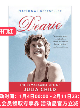 英文原版 Dearie 茱莉亚的好时光 法国料理大厨Julia Child传记 Bob Spitz 英文版 进口英语原版书籍
