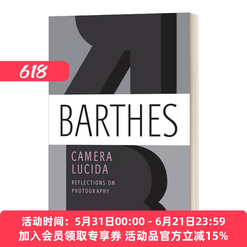 明室 英文原版Camera Lucida 摄影札记 英文版 进口英语原版书籍