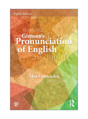 吉姆森英语语音教程  英文原版 Gimson's Pronunciation of English 第8版 英文版 进口英语原版书籍