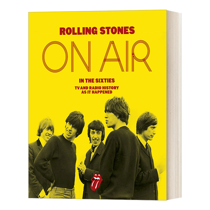 英文原版 The Rolling Stones – On Air in the 60s 滚石乐队 60年代之声 精装 英文版 进口英语原版书籍