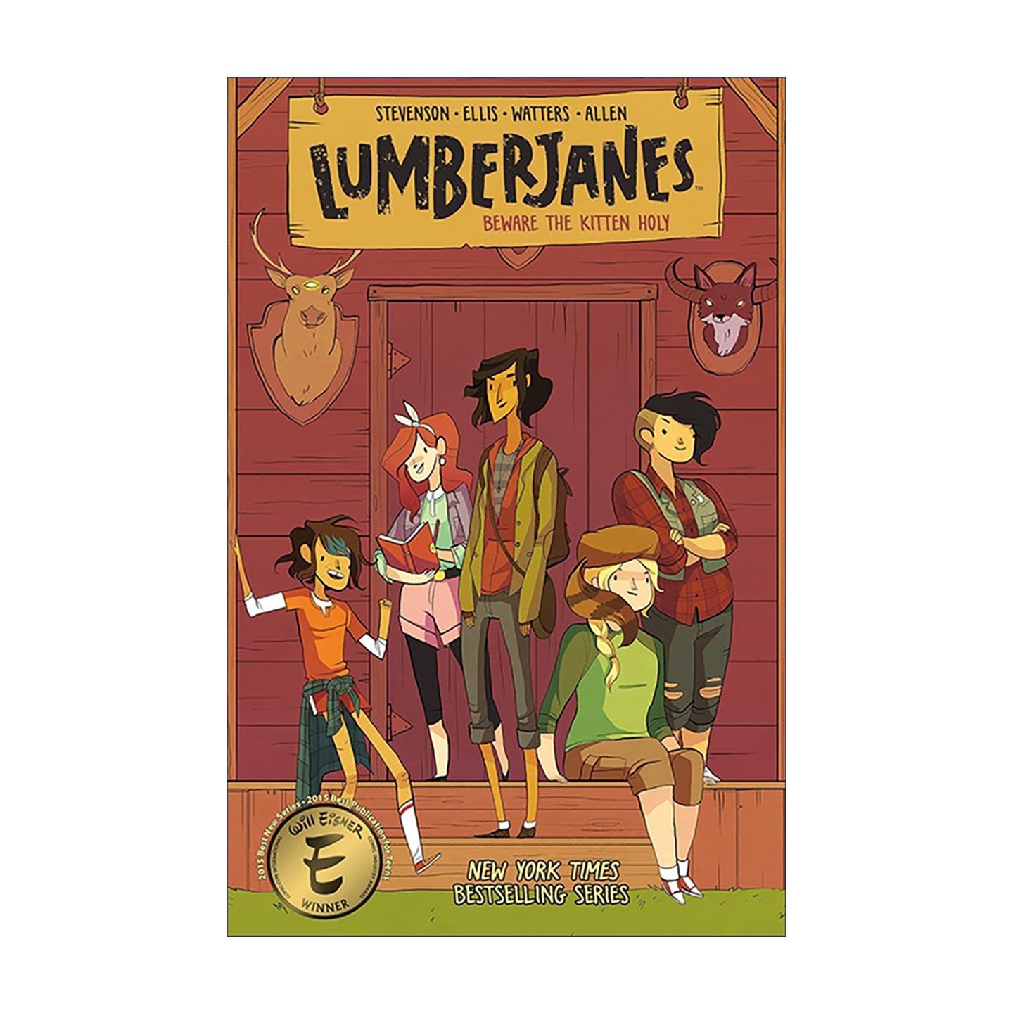 英文原版 Lumberjanes Vol.1 夏令营奇遇记 森林女英雄 卷一 儿童冒险漫画 Shannon Watters 英文版 进口英语原版书籍