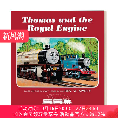 托马斯和皇家火车 英文原版儿童启蒙读物 Thomas & Friends Thomas and the Royal Engine托马斯和他的朋友们 大开本绘本 进口书籍