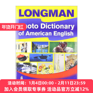 英文原版 Longman Photo Dictionary American 朗文美语图解词典 含2张光盘 英文版 进口英语原版书籍
