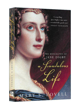 英文原版 A Scandalous Life 丑闻人生 简·迪格比的传奇人生 Jane Digby 十九世纪英国贵族女性 英文版 进口英语原版书籍