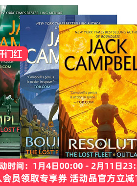 英文原版 The Lost Fleet Outlands 迷失的舰队 外域系列3册 科幻小说 杰克·坎贝尔 英文版 进口英语原版书籍