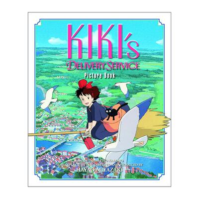 英文原版 Kiki's Delivery Service 魔女宅急便 宫崎骏 绘本故事 英文版 进口英语原版书籍