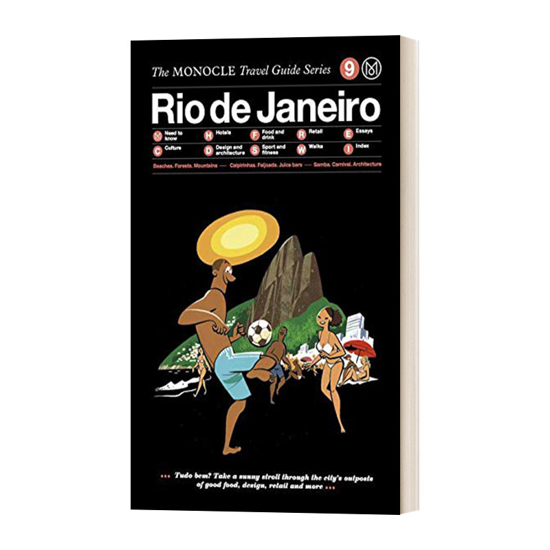 巴西里约热内卢城市旅行指南 英文原版 The Monocle Travel Guide to Rio de Janeiro 精装 英文版 进口英语原版书籍