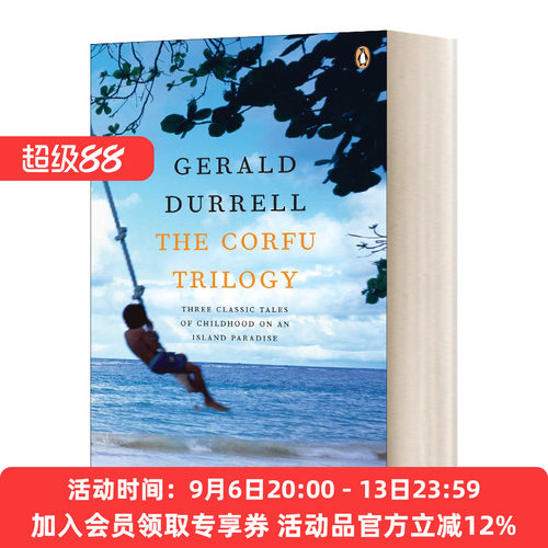 希腊三部曲合集 英文原版 The Corfu Trilogy 英文版 进口英语原版书籍