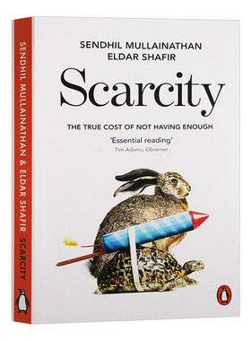 稀缺 一本可能会改变你生活方式的书 英文原版 Scarcity The True Cost of Not Having Enough 英文版 进口原版英语书籍