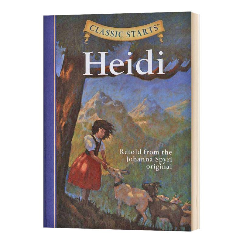 开始读经典海蒂英文原版小说