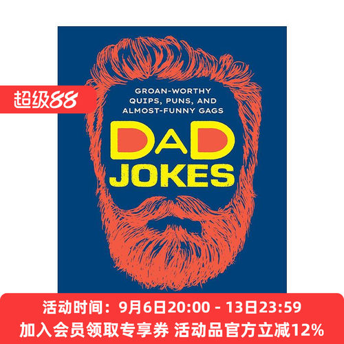 英文原版 Dad Jokes 冷笑话 双关语 文字笑话 英文版 进口英语原版书籍
