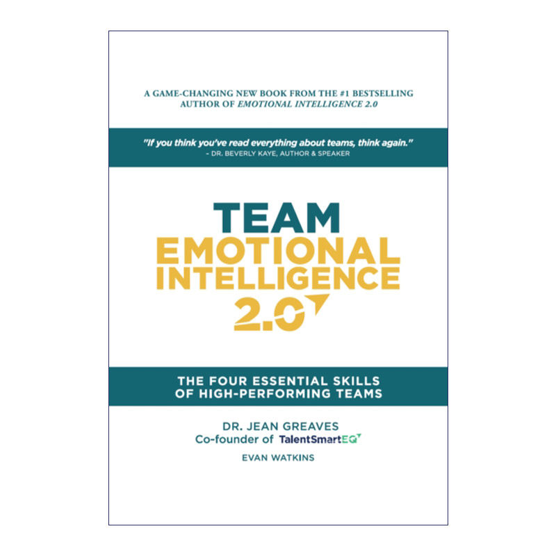 英文原版 Team Emotional Intelligence 2.0 团队情商2.0 高绩效团队的四项基本技能 领导学 Jean Greaves 精装 英文版 进口书籍