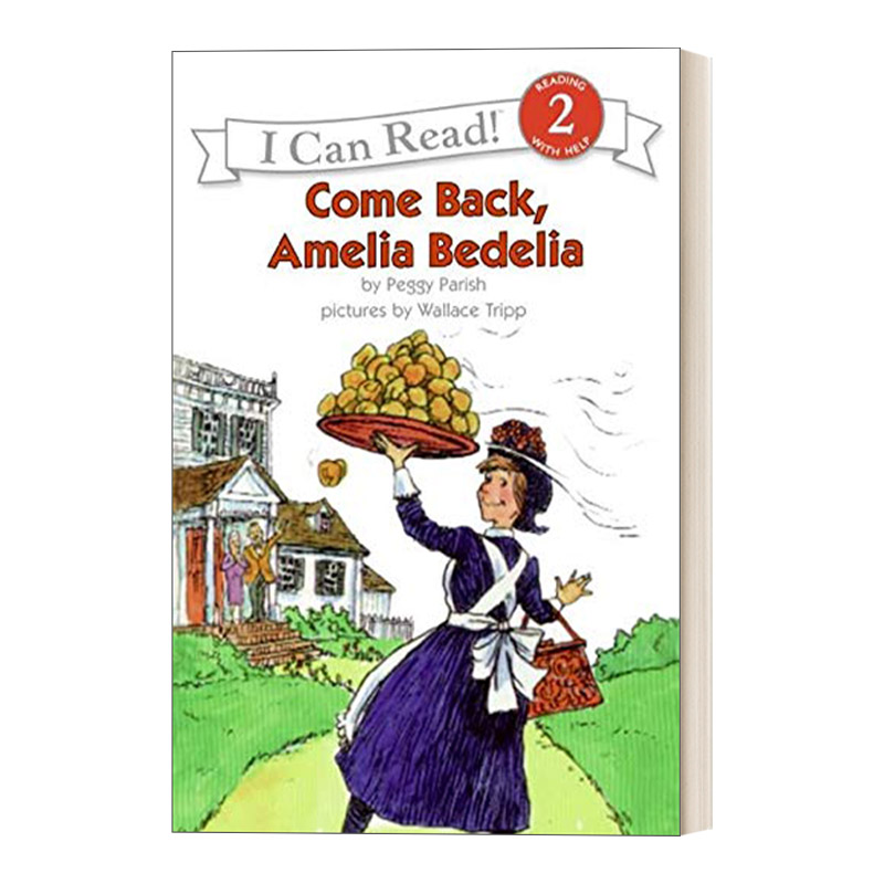 英文原版 Come Back  Amelia Bedelia 回来，阿米莉亚 糊涂女佣分级阅读 I Can Read Level 2 英文版 进口英语原版书籍