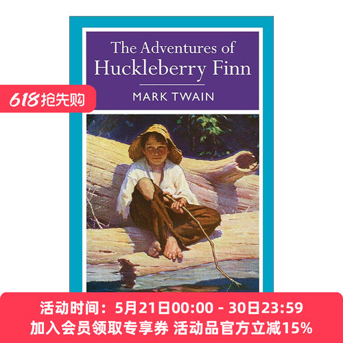 英文原版 Adventures of Huckleberry Finn 哈克贝利芬历险记 马克·吐温 Arcturus经典系列 英文版 进口英语原版书籍