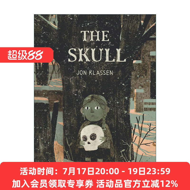 英文原版 The Skull 骷髅头 蒂罗尔民间传说 儿童艺术精装绘本 凯迪克大奖作家 Jon Klassen 英文版 进口英语原版书籍
