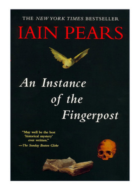 指柱的实例  英文原版 An Instance of the Fingerpost 历史推理小说 Iain Pears 英文版 进口英语原版书籍