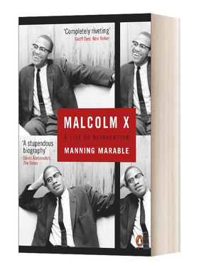 马尔科姆 英文原版 Malcolm X 重塑人生 人物传记 英文版 进口英语原版书籍