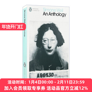 西蒙娜·韦伊文集 英文原版 Simone Weil An Anthology 企鹅现代经典 Penguin Modern Classcis 英文版 进口英语原版书籍