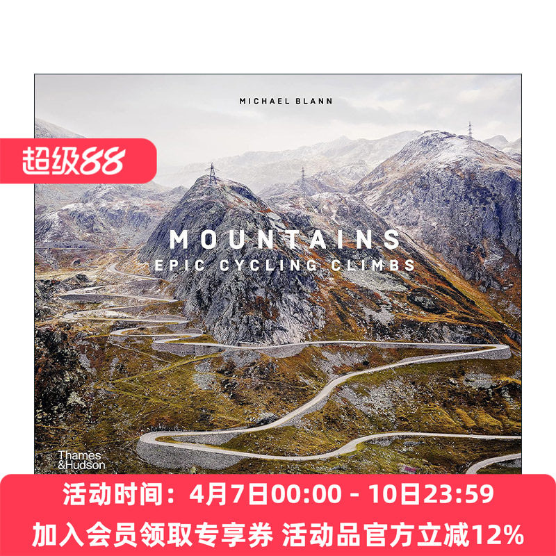英文原版 Mountains Epic Cycling Climbs 山脉 史诗般的单车攀登 精装 英文版 进口英语原版书籍
