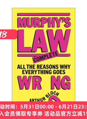 英文原版 Murphy's Law 墨菲定律 阿瑟·布洛赫 英文版 进口英语原版书籍