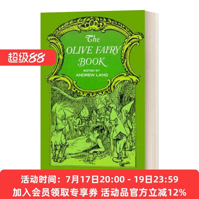英文原版 The Olive Fairy Book 朗格橄榄色童话 安德鲁 朗格 Andrew Lang 英文版 进口英语原版书籍