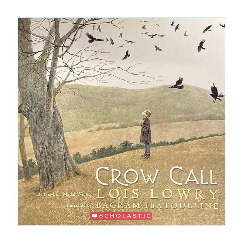 英文原版 Crow Call 乌鸦哨 精装图画书 记忆传授人 数星星作者 英文版 进口英语原版书籍