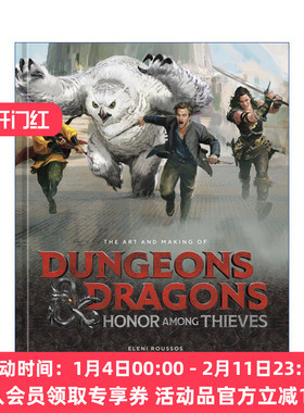 龙与地下城  英文原版 The Art of Making Dungeons and Dragons: Honour Amongst Thieves 侠盗荣耀 电影艺术设定集 精装进口书籍